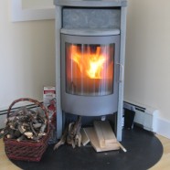 Woodburning Stove in Living Room
